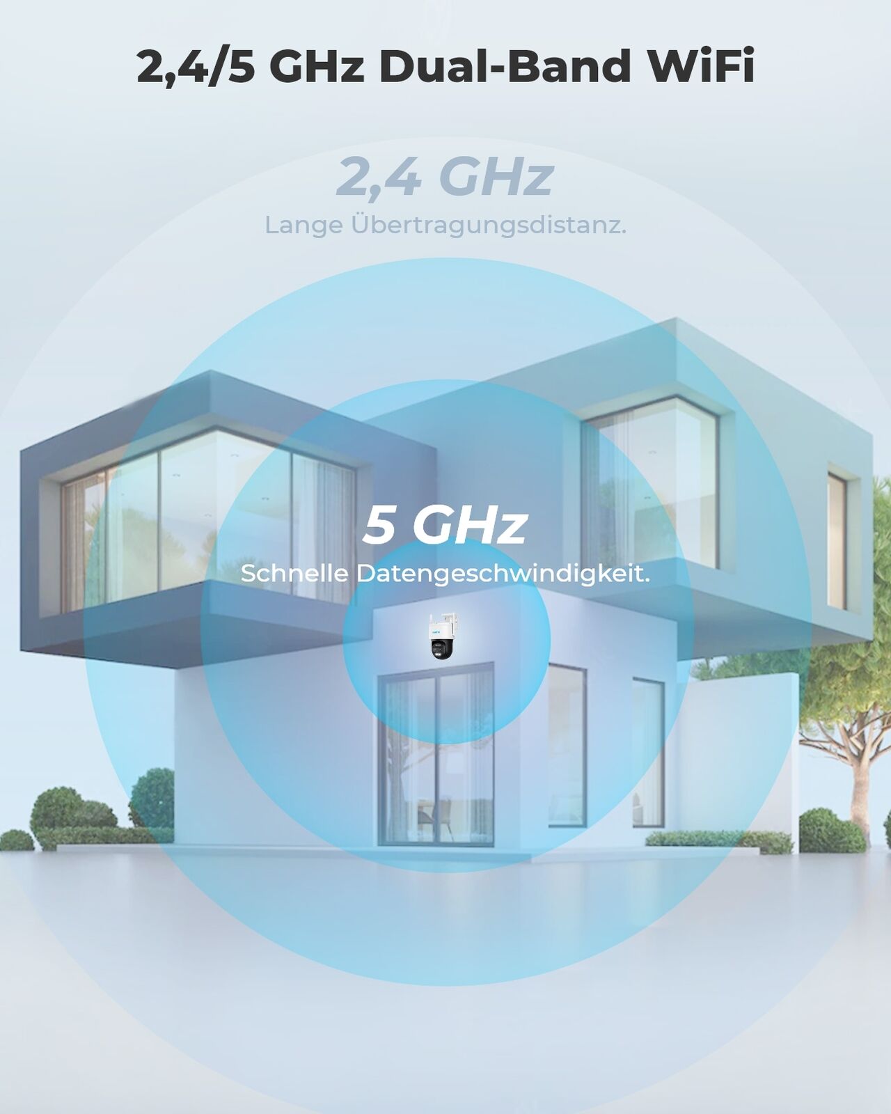 Reolink 4K 8MP PTZ Überwachungskamera Aussen WLAN Auto-Tracking Trackmix WiFi